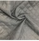 Quilted Fabric Lining Diamond Design Grey1