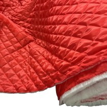 Quilted Fabric Lining Box Design Red6