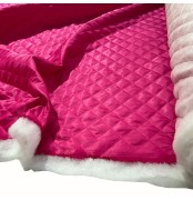 Quilted Fabric Lining Small Box Design 1.5"