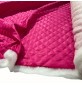 Quilted Fabric Lining Small Box Design 1.5" Cerise1