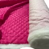 Quilted Fabric Lining Small Box Design 1.5" Cerise3