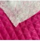 Quilted Fabric Lining Small Box Design 1.5" Cerise4