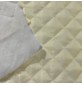 Quilted Fabric Lining Small Box Design 1.5" Dark Ivory 2
