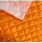 Quilted Fabric Lining Box Design Orange3