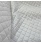 Quilted Fabric Lining Box Design White1
