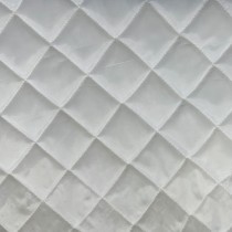 Quilted Fabric Lining Box Design White2
