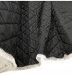 Quilted Fabric Lining Box Design Black1