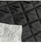 Quilted Fabric Lining Box Design Black4