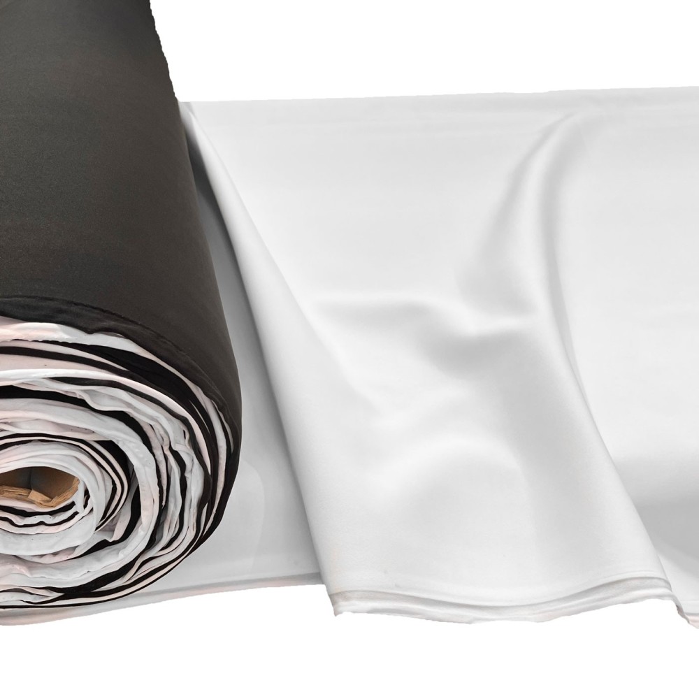 2mm White Neoprene Fabric, Scuba Wetsuit Material, Fabric for Sublimation Printing, Thin Foam Rubber Sheets (White, 1' x 2')