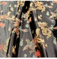 Chinese Brocade Fabric Black2