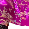 Chinese Brocade Fabric Cerise