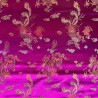 Chinese Brocade Fabric Cerise3