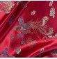 Chinese Brocade Fabric BlackRed3