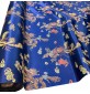 Chinese Brocade Fabric Royal