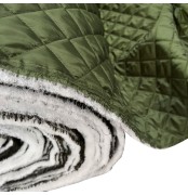Quilted Fabric Lining 2 Inch Box Design