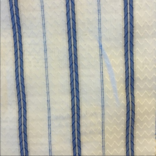 Poly Cotton Shirting Blue