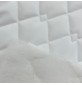 Quilted Fabric 2oz Waterproof Fabric White 4