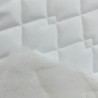 Quilted Fabric 2oz Waterproof Fabric White 4