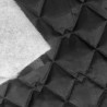 Quilted Fabric 2oz Waterproof Fabric Black 4