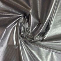 Reflective Fabric Ripstop Black|Silver 1