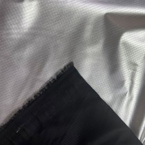 Reflective Fabric Ripstop Black|Silver 1