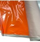 Shiny Gloss PVC Fabric Pink Orange1