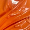 Shiny Gloss PVC Fabric Pink Orange3