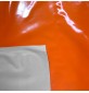 Shiny Gloss PVC Fabric Pink Orange4