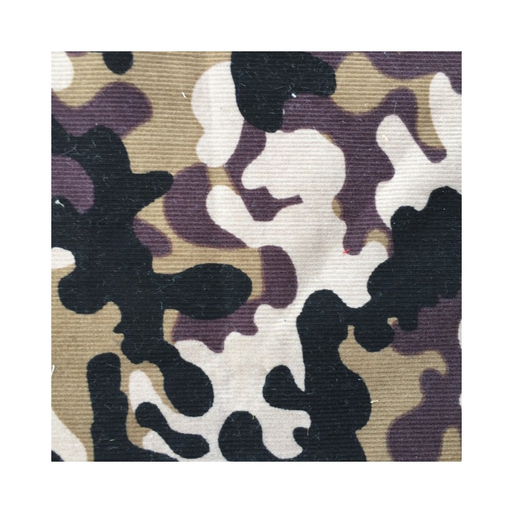 100% Cotton Shirting Camo