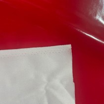Shiny Gloss PVC Fabric Red3