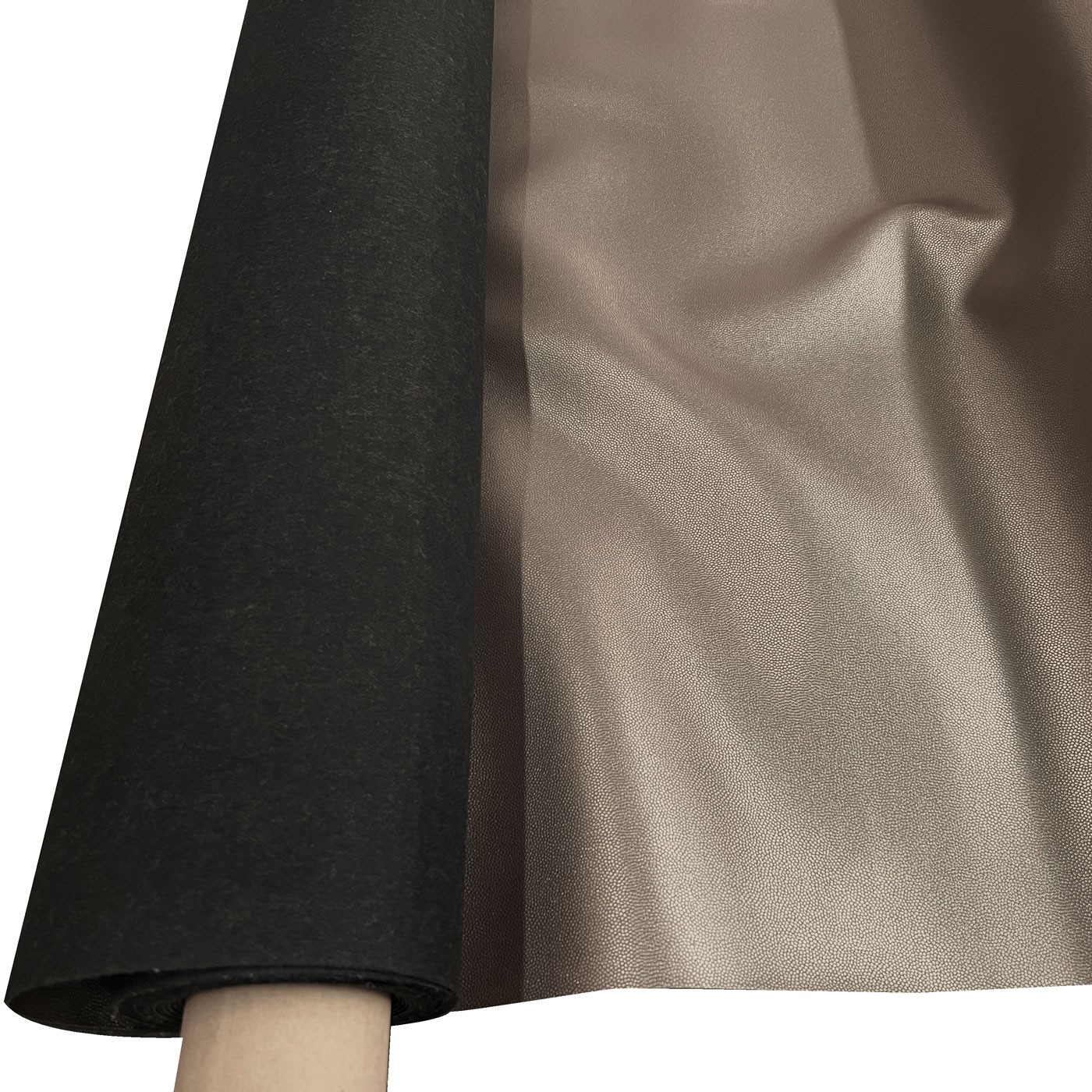 Clearance Leatherette Upholstery Fabric Dull Gold EU Fabrics