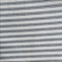 100% Cotton Shirting Natural with Black