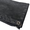 140z Waterproof 100% Cotton Canvas Tarpaulin Covers Black4