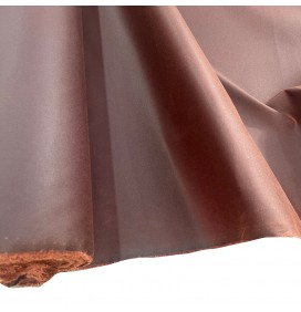 Cotton Canvas Waxed Fabric Chestnut1