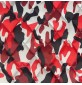7oz WATERPROOF FABRIC PU Camouflage print Red6