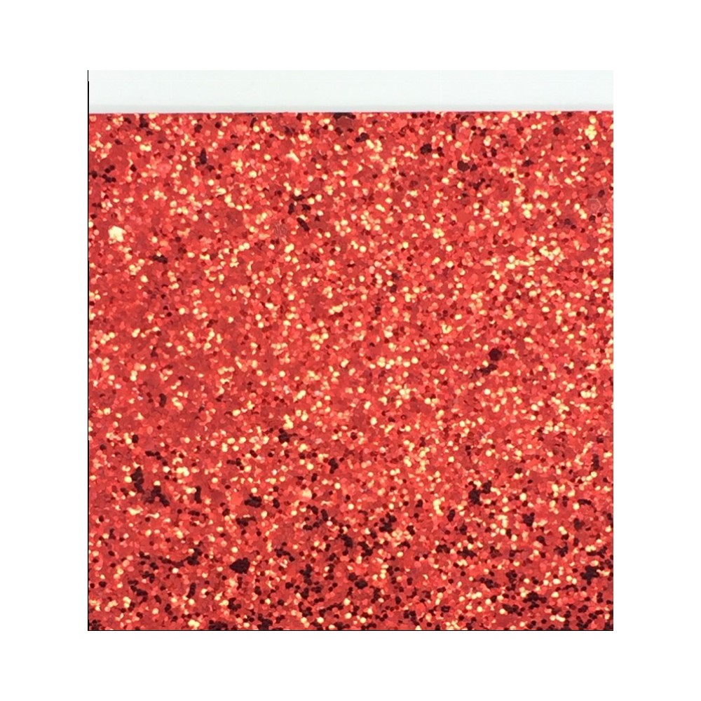 Dazzle Glitter Fabric For Wallcoverings Red