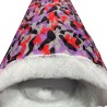 7oz WATERPROOF FABRIC PU Camouflage print Lilac2