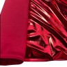 Matallic Lycra Red2