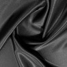 Duchess Satin Fabric Bridal black2