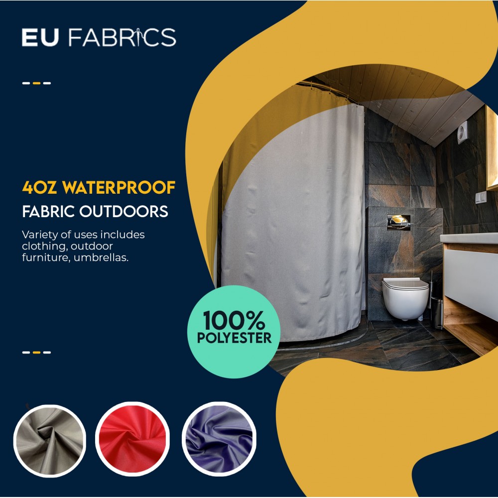 4oz Waterproof Fabric Outdoors