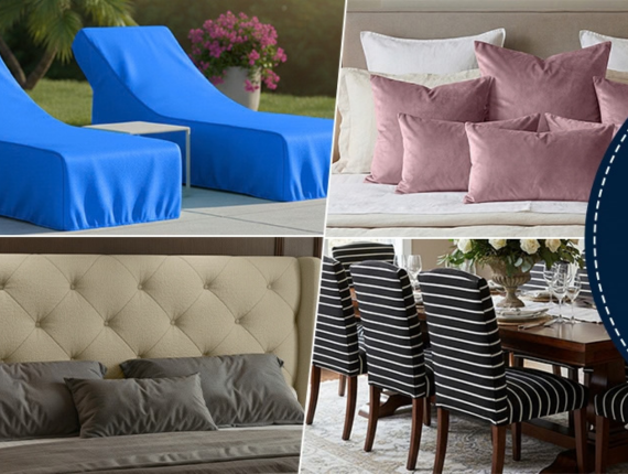 Bespoke cushion and cover sewing