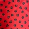 Red Paw Prints 7068