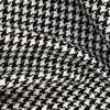 White and Black Houndstooth 7098
