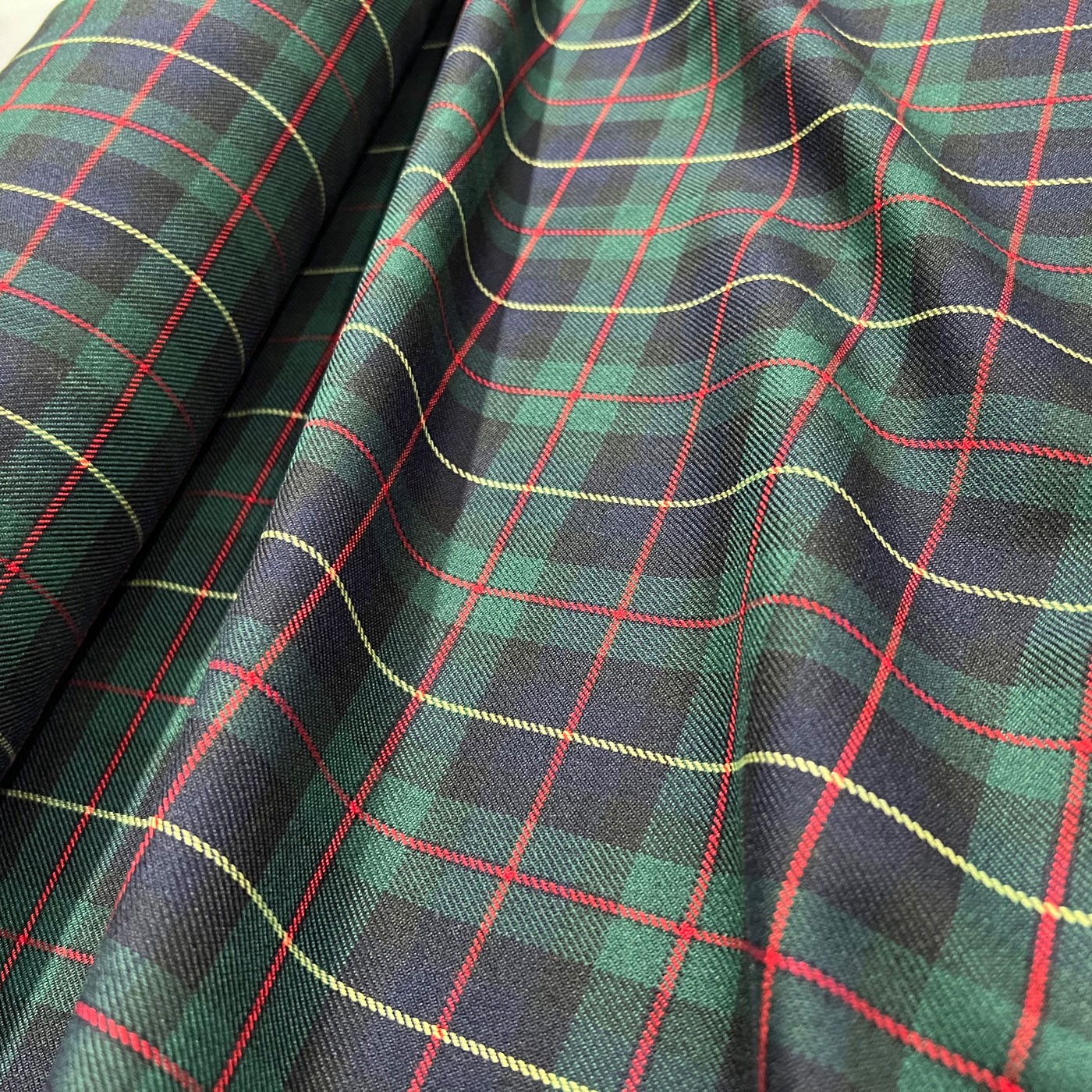 Green Red and Yellow Plaid451