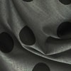 Silver Ground with Black Dots8256